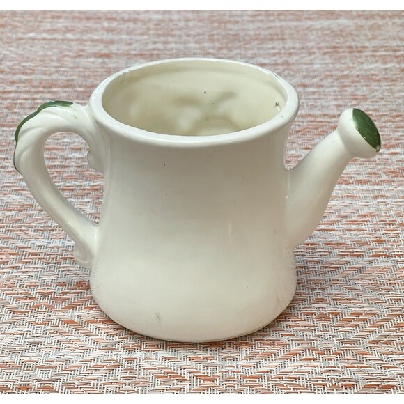 VTG Rubens Originals #2391 Japan Watering Can Vase Planter Flowers Ceramic - Picture 3 of 12